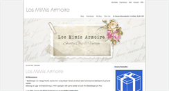 Desktop Screenshot of losmimisarmoire.com