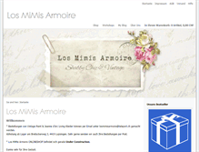 Tablet Screenshot of losmimisarmoire.com